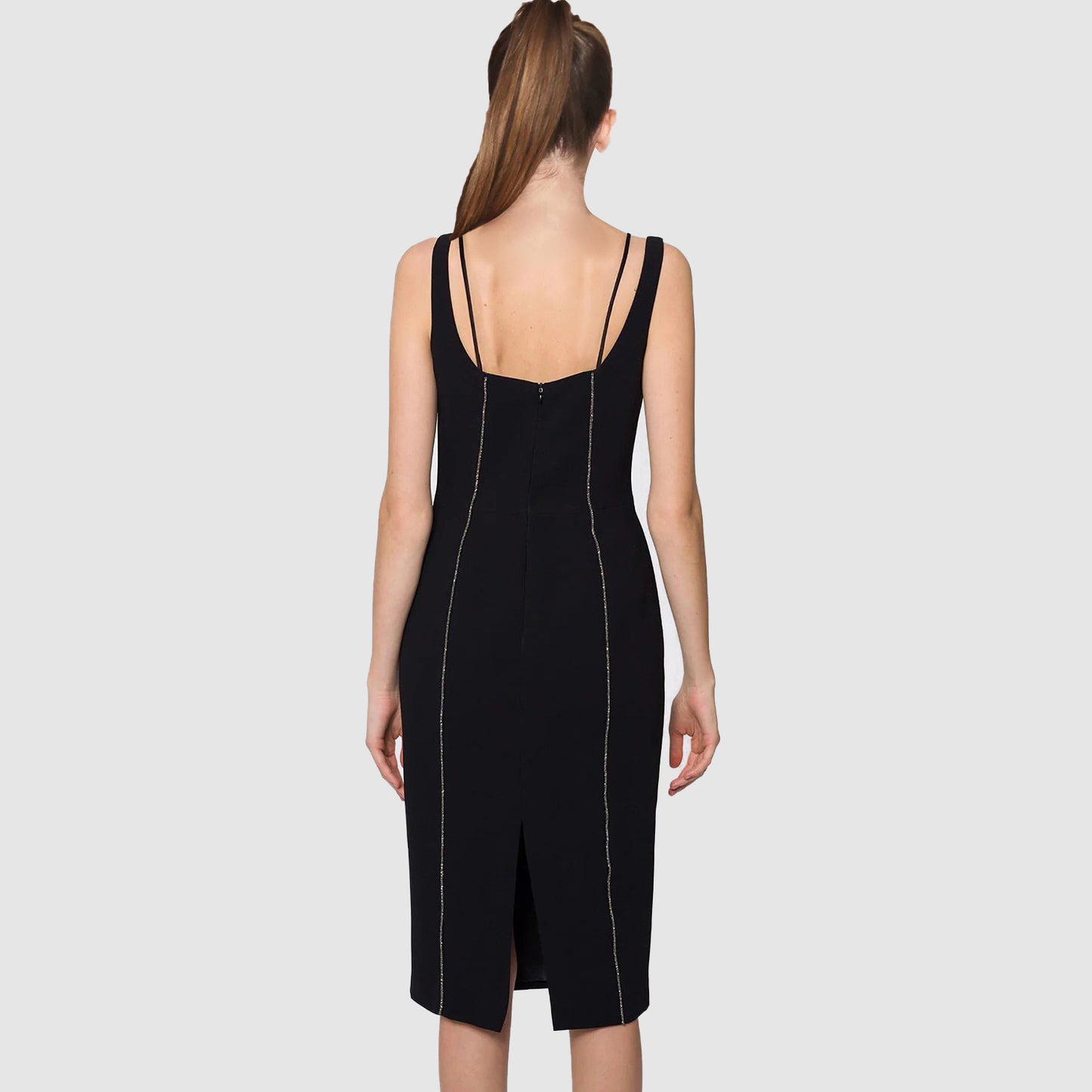Tight Stretch Sling Dress Cocktail Dress Winter Black Inner